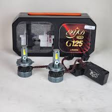 هدلایت دو رنگ EYD مدل G125 پایه H4 نور سفید و زرد