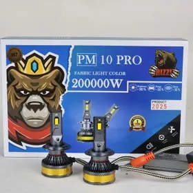 هدلایت رنگ فابریکی گریزلی پایه ۳ مدل pm10 pro HM