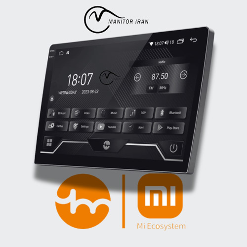 مانیتور اندروید 9 اینچ شیامی 4-64