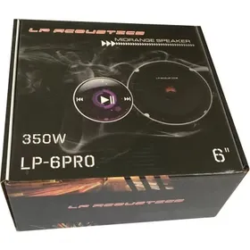 میدرنج خودرو ال پی آکوستیکس مدل LP- 6PRO سایز 6 اینچ بسته دو عددی